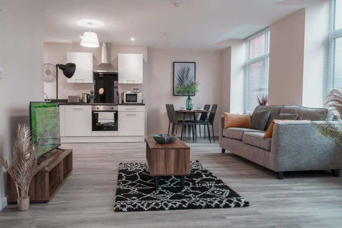 Contemporary 2 Bed Manchester Apartment - Sleeps 4 Eksteriør bilde